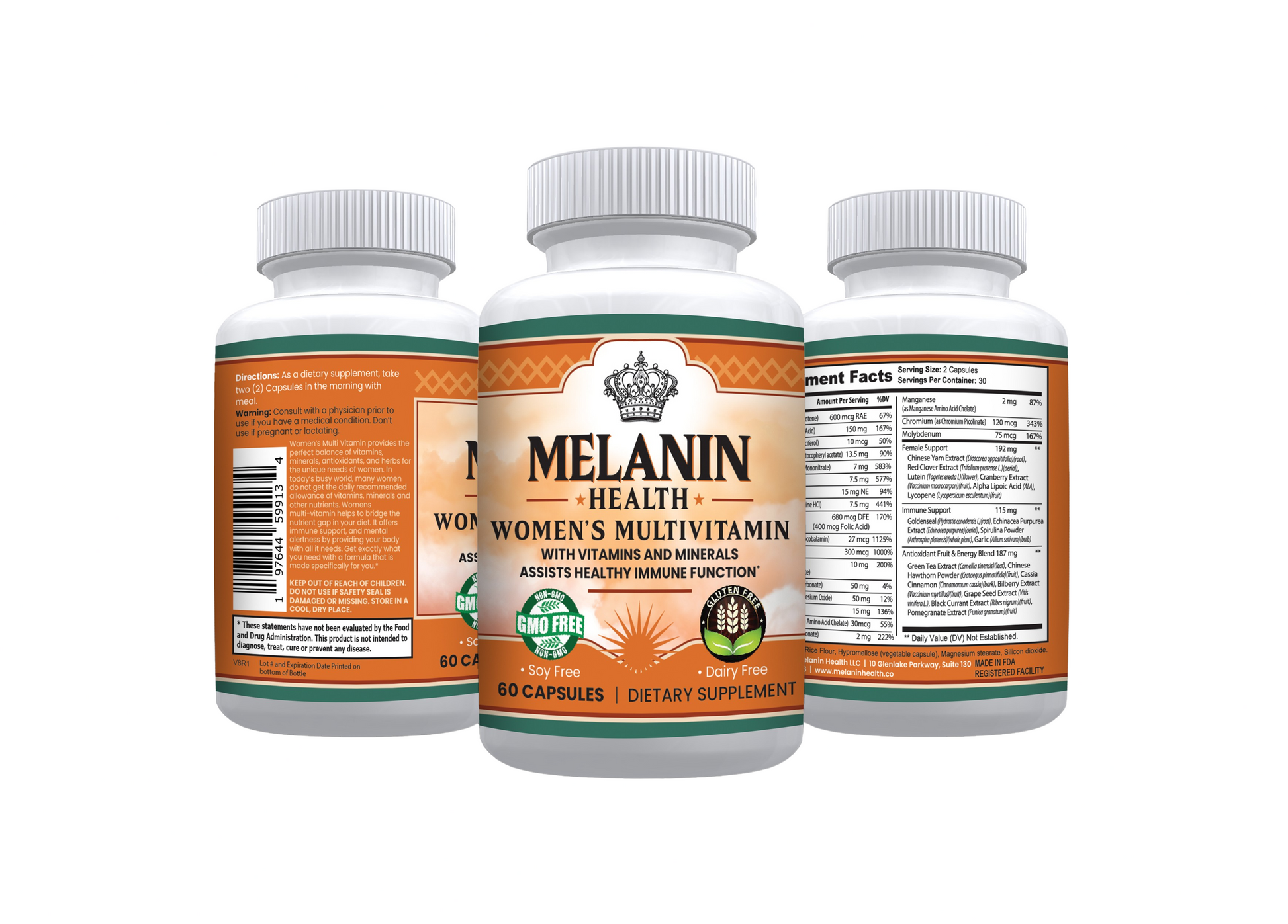 Melanin Health Women's Multivitamin