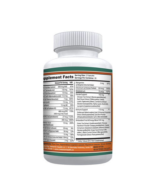 Melanin Health Women's Multivitamin