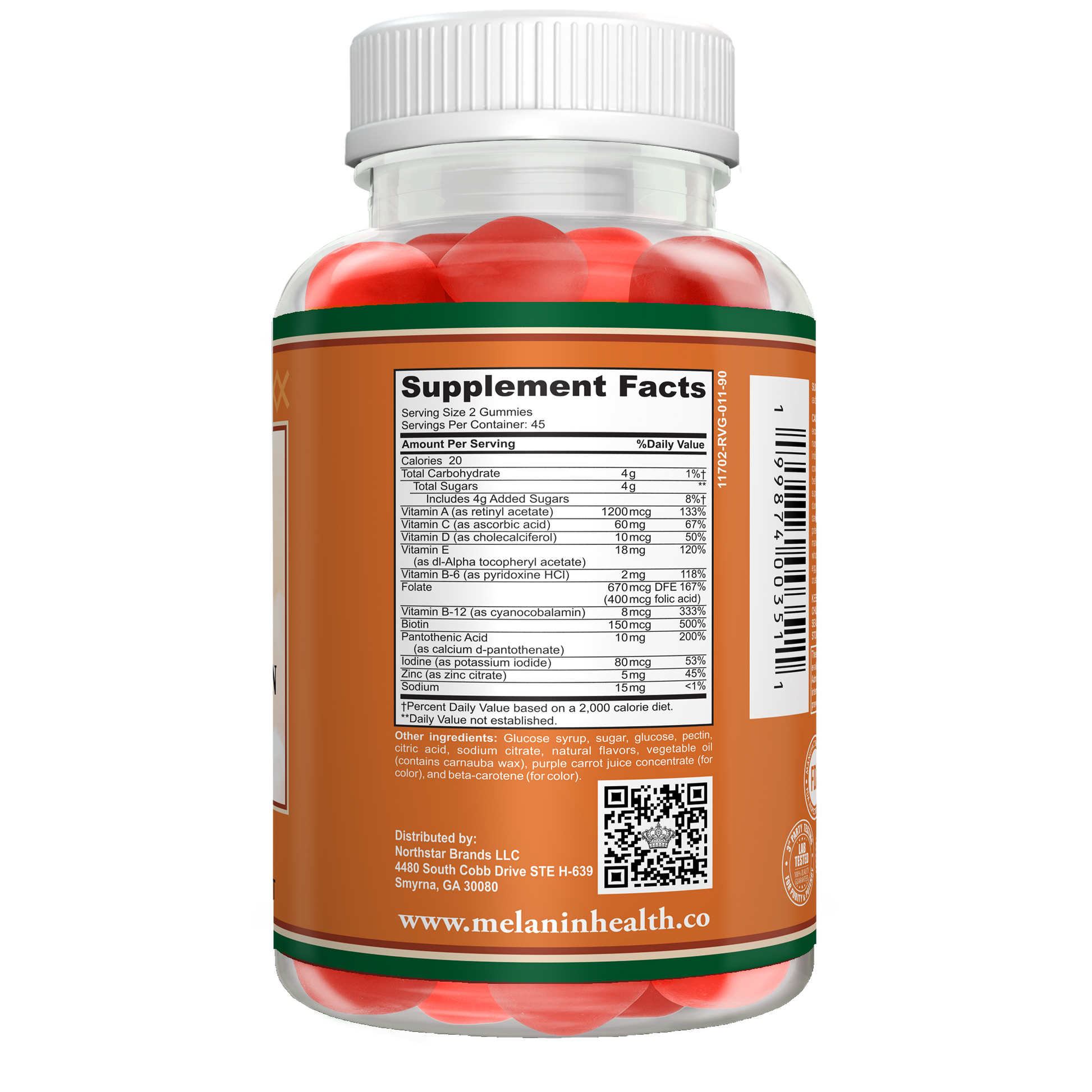 Melanin Health -  Women Multivitamin Gummies