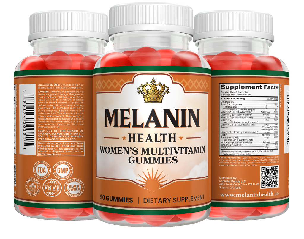 Melanin Health -  Women Multivitamin Gummies